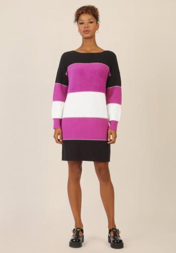 Вязаное платье