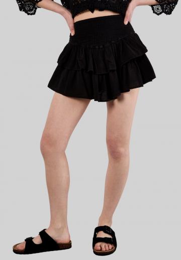 Юбка с воланами