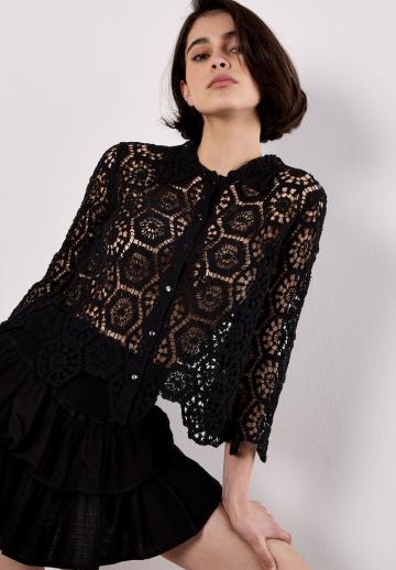 Юбка с воланами