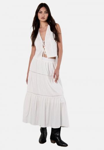 Юбка с воланами