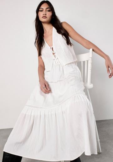 Юбка с воланами