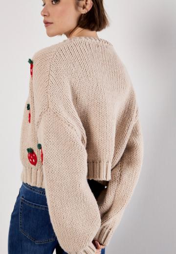 Вязаная кофта