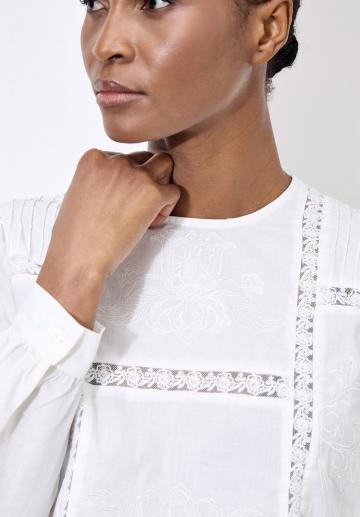 Кружевная блузка