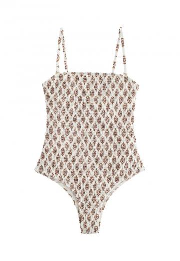 Слитный купальник