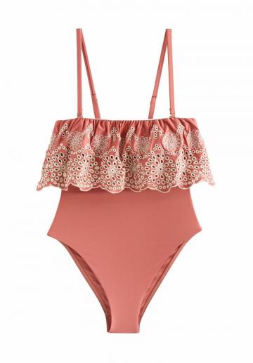 Слитный купальник