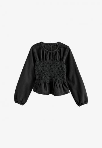 Джинсовая блузка