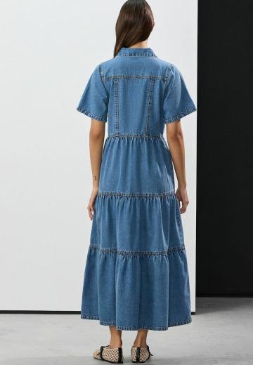 Джинсовое платье