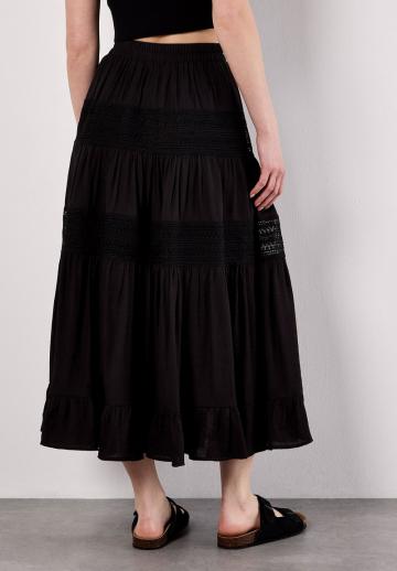 Юбка с воланами