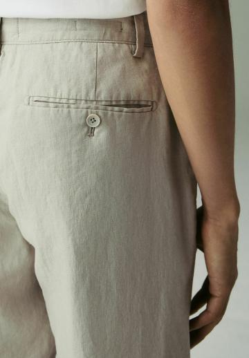 Льняные брюки