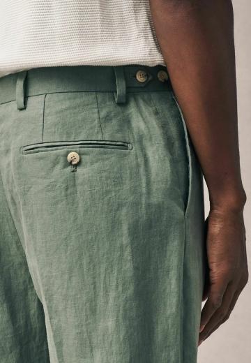 Льняные брюки