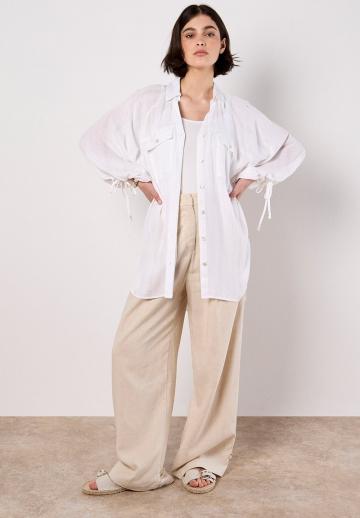 Длинная блузка