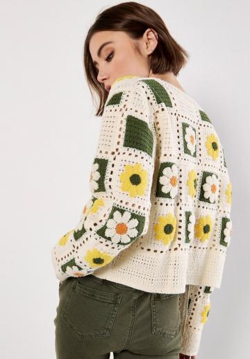 Вязаная кофта