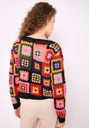 Вязаная кофта