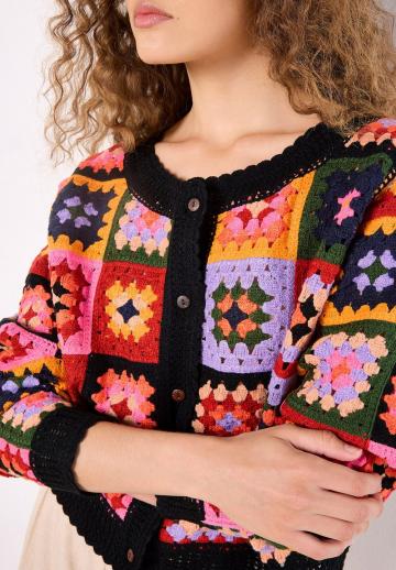 Вязаная кофта