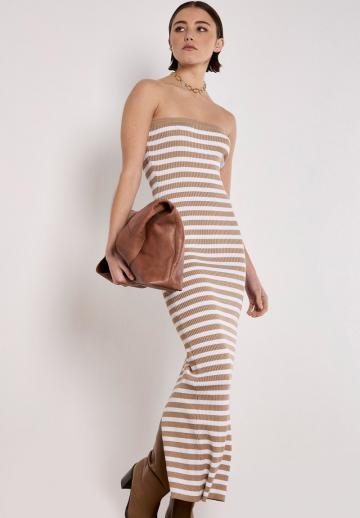 Вязаное платье