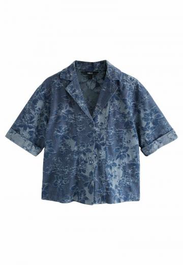 Джинсовая блузка