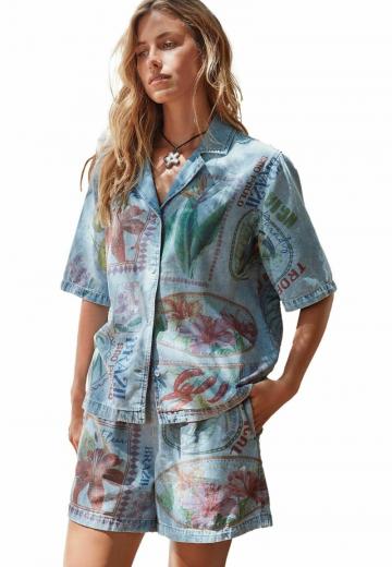 Джинсовая жилетка