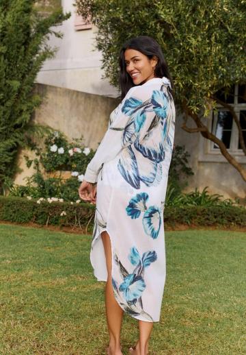 Длинная блузка