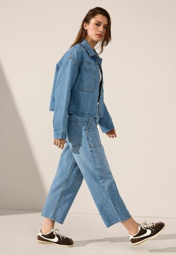 Джинсовая жилетка