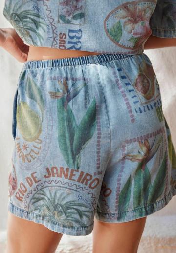 Джинсовые шорты