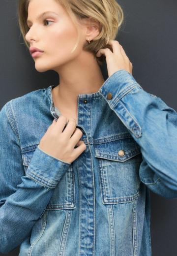 Джинсовое платье