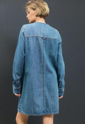 Джинсовое платье