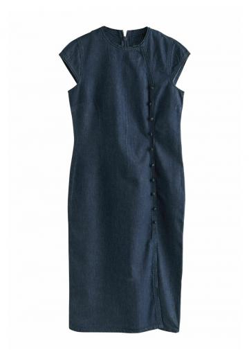 Джинсовое платье