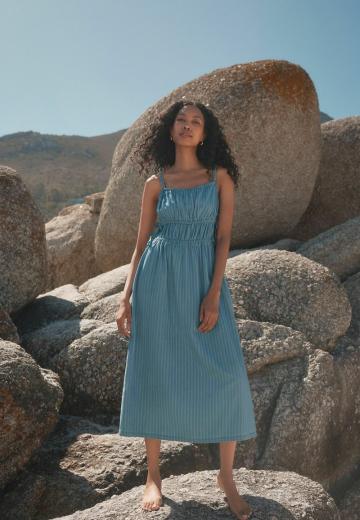 Джинсовое платье