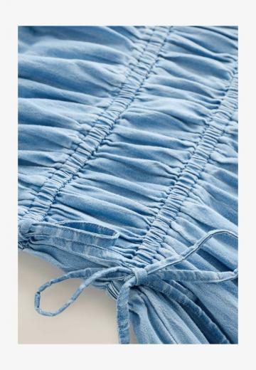 Джинсовое платье