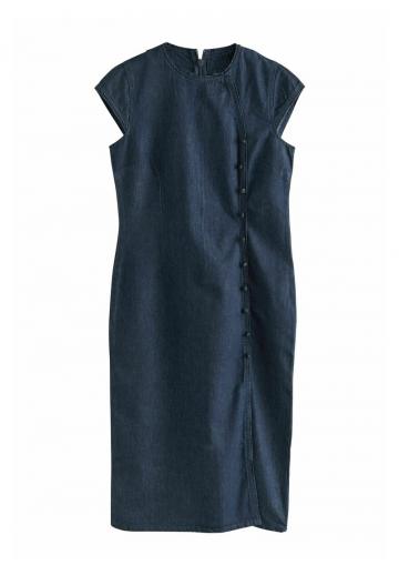 Джинсовое платье