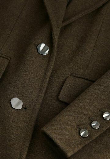 Шерстяное пальто