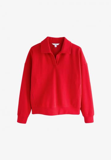 Пуловер с вырезом V