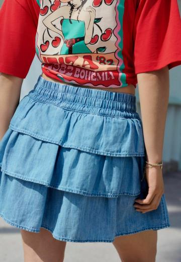 Джинсовая юбка