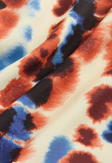 Атласная блузка