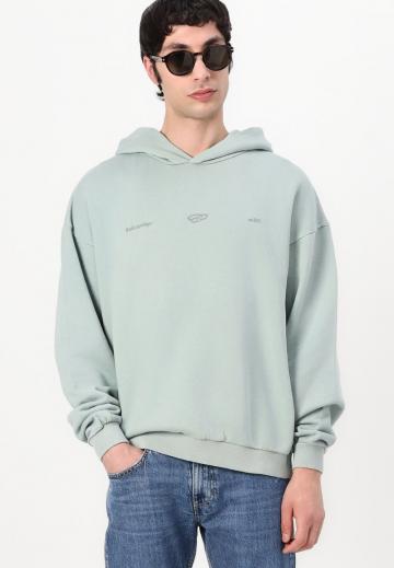 Пуловер с капюшоном