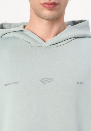 Пуловер с капюшоном