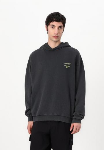 Пуловер с капюшоном