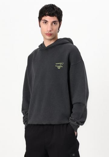 Пуловер с капюшоном