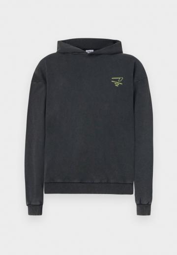 Пуловер с капюшоном