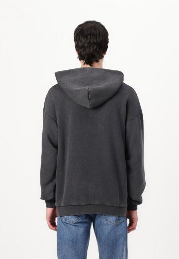 Пуловер с капюшоном