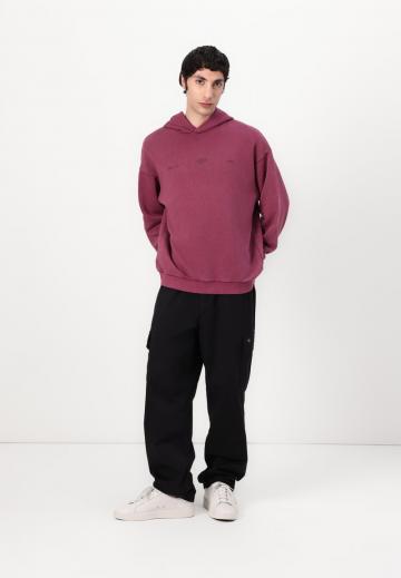 Пуловер с капюшоном