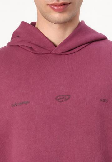 Пуловер с капюшоном