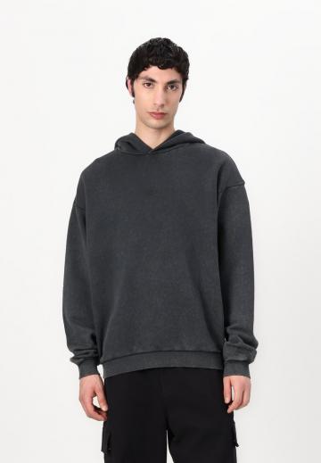 Пуловер с капюшоном