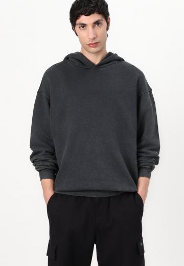 Пуловер с капюшоном