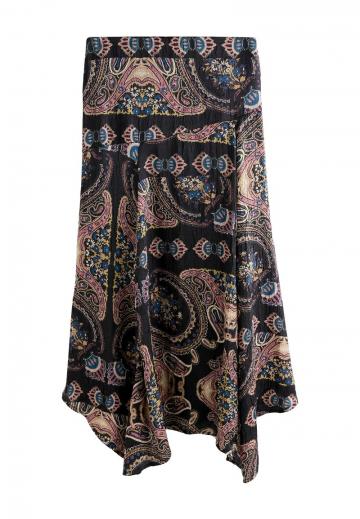 Юбка с воланами