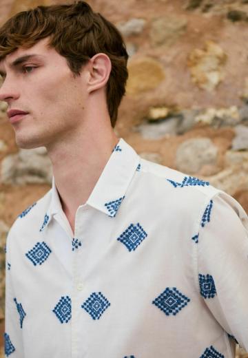 Рубашка с коротким рукавом