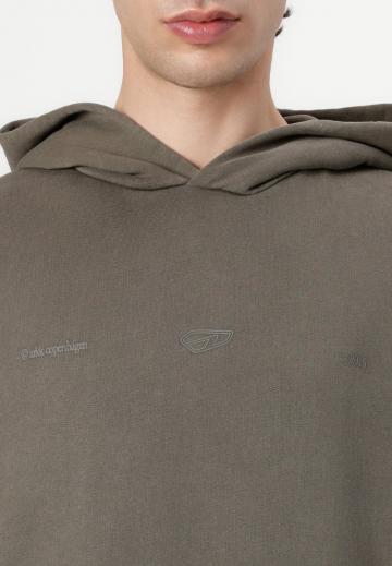 Пуловер с капюшоном