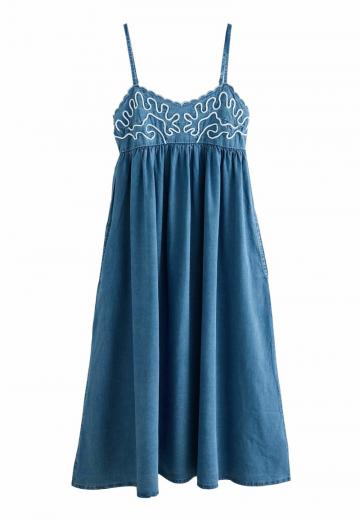 Джинсовое платье