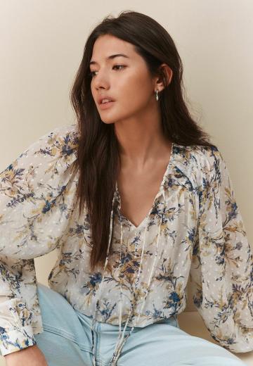 Шифоновая блузка