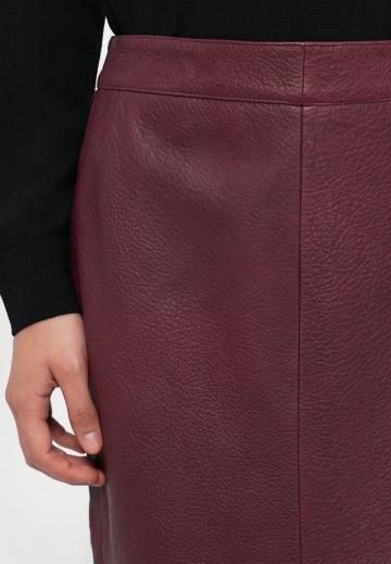 Кожаная юбка